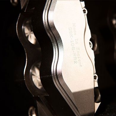Solid Billet 4 Piston Radial Brake Calipers, Пара, 100 мм, Black Series, Без колодок