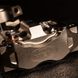 Solid Billet 4 Piston Radial Brake Calipers, Правий, 100 мм, Black Series, Track Only (EBC GPFAX390 HH)